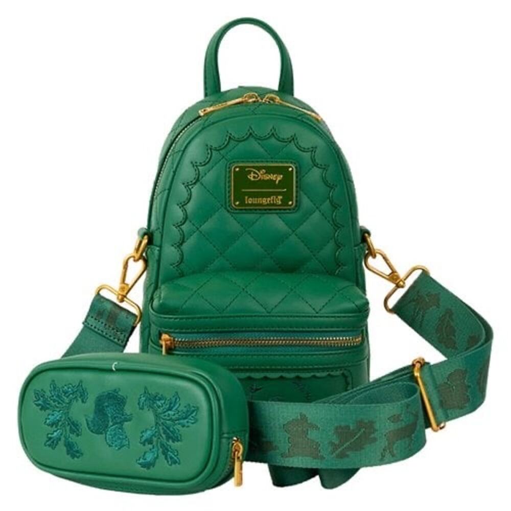 Loungefly Disney Bambi Quieted Texture Convertible Sling Bag